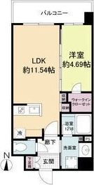 カーサレグラス福島野田の間取り画像
