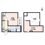 スリーズ長瀬（スリーズナガセ）の間取り画像