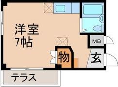 エステート木村の間取り画像