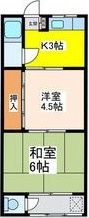 岩本マンションの間取り画像