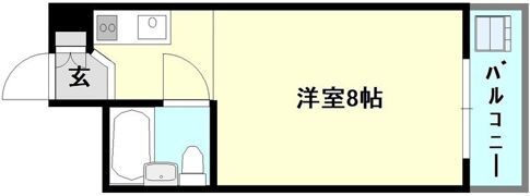グリーンハイツ北野田の間取り画像
