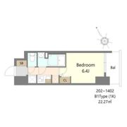 S-RESIDENCE堺湊駅前azureの間取り画像
