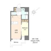 S-RESIDENCE堺blazeの間取り画像