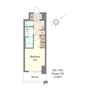 S-RESIDENCE堺blazeの間取り画像