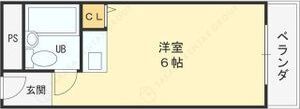 メゾンシャピー布施の間取り画像