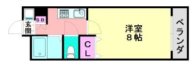 フォレストインサイドIの間取り画像