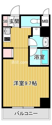 城北テラスの間取り画像