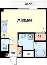 ラシーヌ天王寺の間取り画像