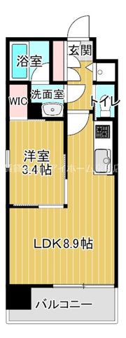 アーバネックス京橋の間取り画像