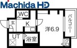 ジーイーヌフの間取り画像