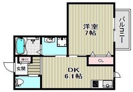 フェリシアパレス堺の間取り画像