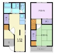堀上町戸建の間取り画像