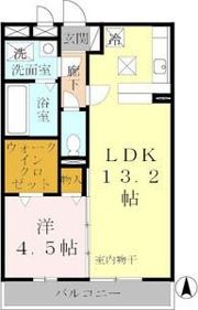 イーストラインの間取り画像