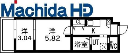 シーエムアンウエストの間取り画像