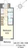 S-RESIDENCE堺altklasの間取り画像