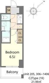 S-RESIDENCE堺altklasの間取り画像