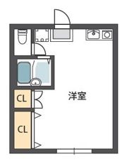 フェスタ香ヶ丘の間取り画像