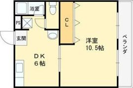 萩原ハイツの間取り画像
