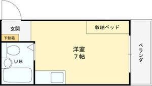 コーポ99の間取り画像
