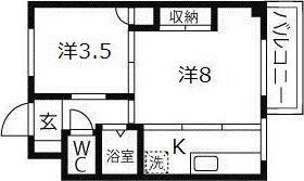 エルパラッツォ京橋の間取り画像