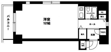 グラン・ビルド堺東の間取り画像