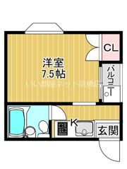 おしゃれ館の間取り画像