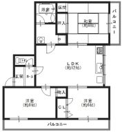ハイグレードヒガシ浅香山の間取り画像