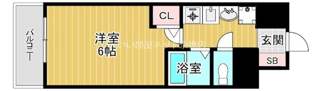 エスリード東天満第2の間取り画像