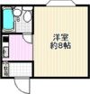 西新町ハイツ1号館の間取り画像