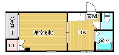 リバティー御幸の間取り画像