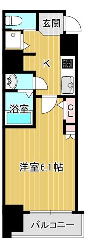 アクティ天満橋の間取り画像