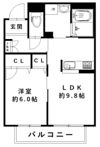 ヴィアソーレ鶴見B棟の間取り画像