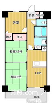 アーバンパーク関目の間取り画像