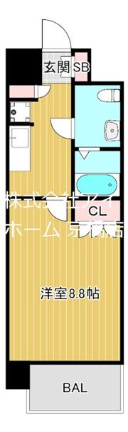 アーバンエース関目パルの間取り画像