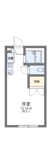 レオパレスカサの間取り画像