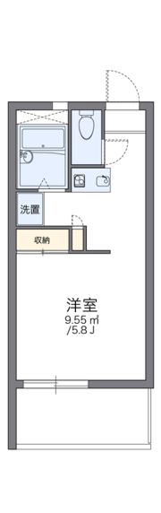 レオパレスたかがきの間取り画像