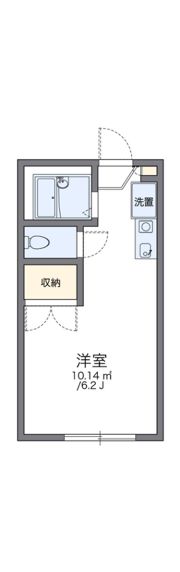 レオパレスカサの間取り画像