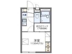 レオパレス優豊の間取り画像