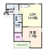 フジパレス今川公園V番館の間取り画像