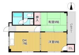 マンションコスモの間取り画像