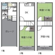 加美南5丁目貸家の間取り画像