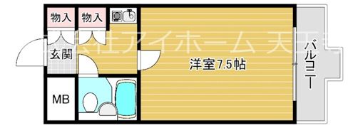 アーバンコートSKの間取り画像