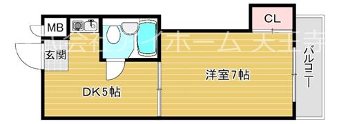 アーバンコートSKの間取り画像