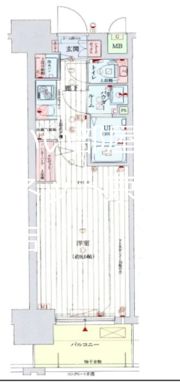 クリスタルグランツ梅田IIの間取り画像