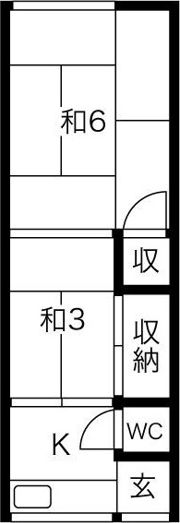 岩田文化の間取り画像
