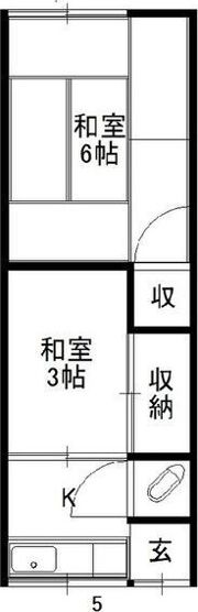 岩田文化の間取り画像