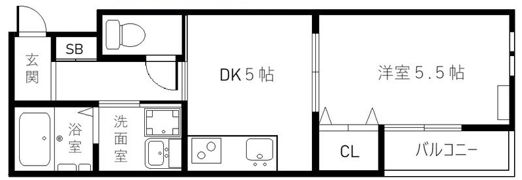 ロイヤル住吉大社の間取り画像