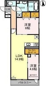 La Mia Casa 上住吉の間取り画像