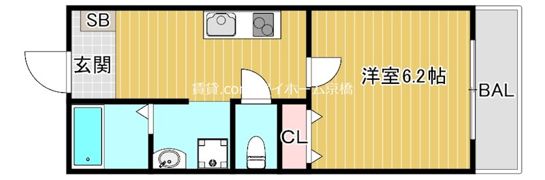 みおつくし都島の間取り画像