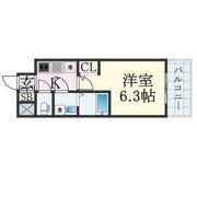 エスリード長居公園PARK AVENUEの間取り画像